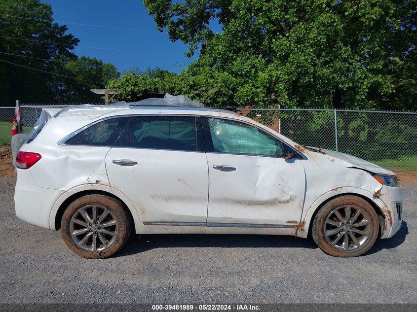 2018 Kia Sorento 3.3L Sxl VIN: 5XYPKDA50JG395268 Lot: 39481989