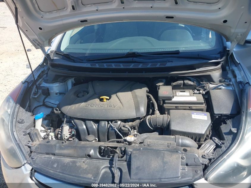 2012 Hyundai Elantra Gls (Ulsan Plant) VIN: KMHDH4AE5CU444494 Lot: 39482002