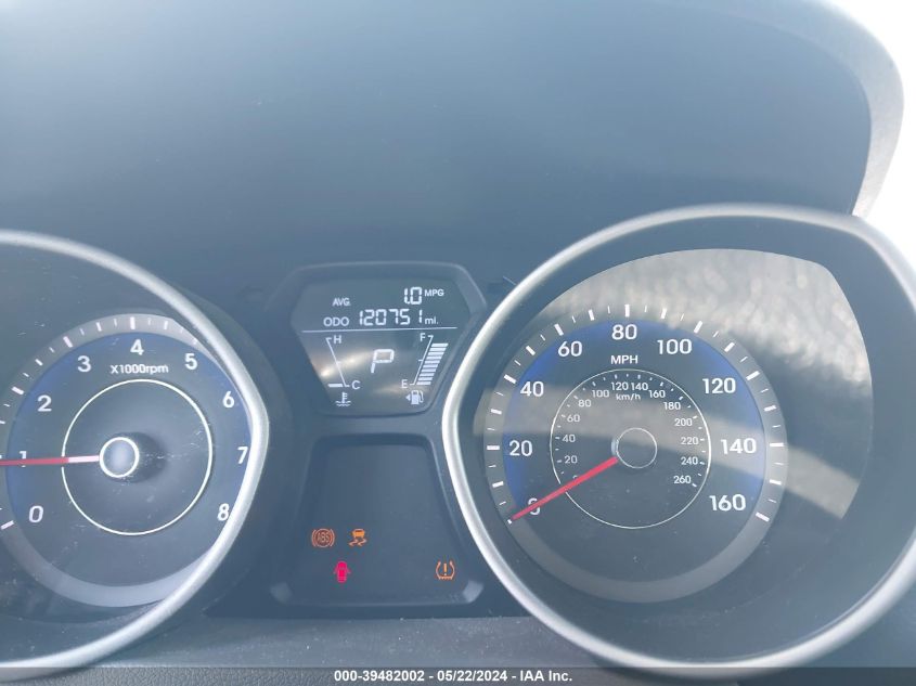 2012 Hyundai Elantra Gls (Ulsan Plant) VIN: KMHDH4AE5CU444494 Lot: 39482002