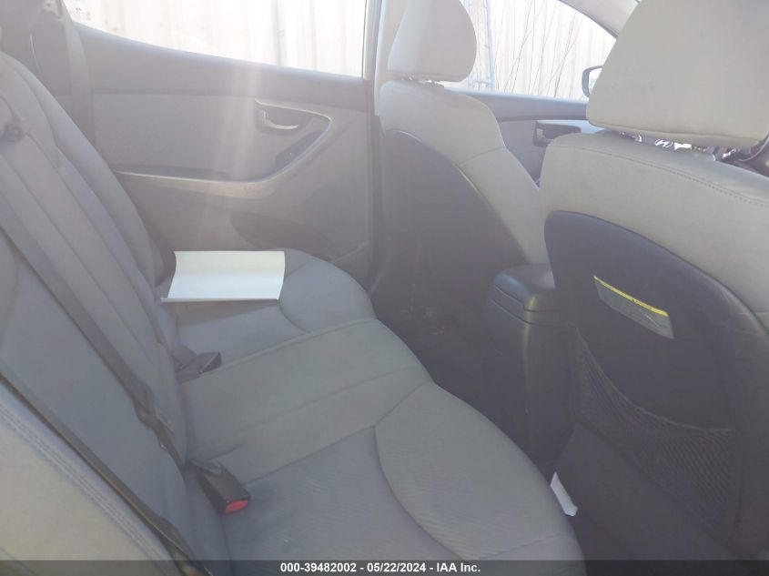 2012 Hyundai Elantra Gls (Ulsan Plant) VIN: KMHDH4AE5CU444494 Lot: 39482002