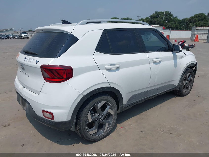 2021 Hyundai Venue Sel VIN: KMHRC8A36MU071283 Lot: 39482006
