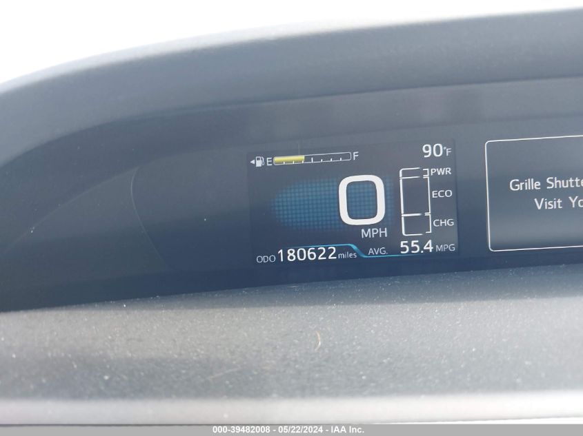 2018 Toyota Prius Three VIN: JTDKARFU9J3054949 Lot: 39482008