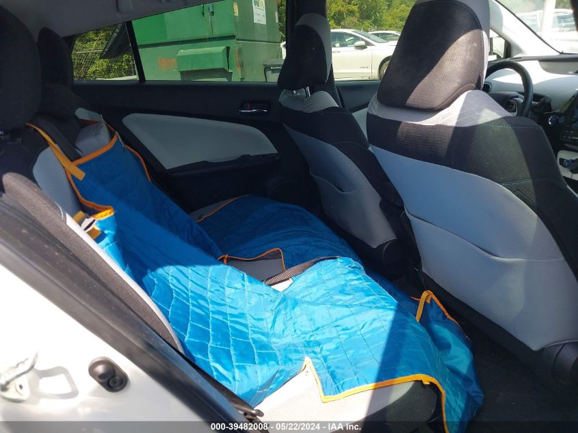 2018 Toyota Prius Three VIN: JTDKARFU9J3054949 Lot: 39482008