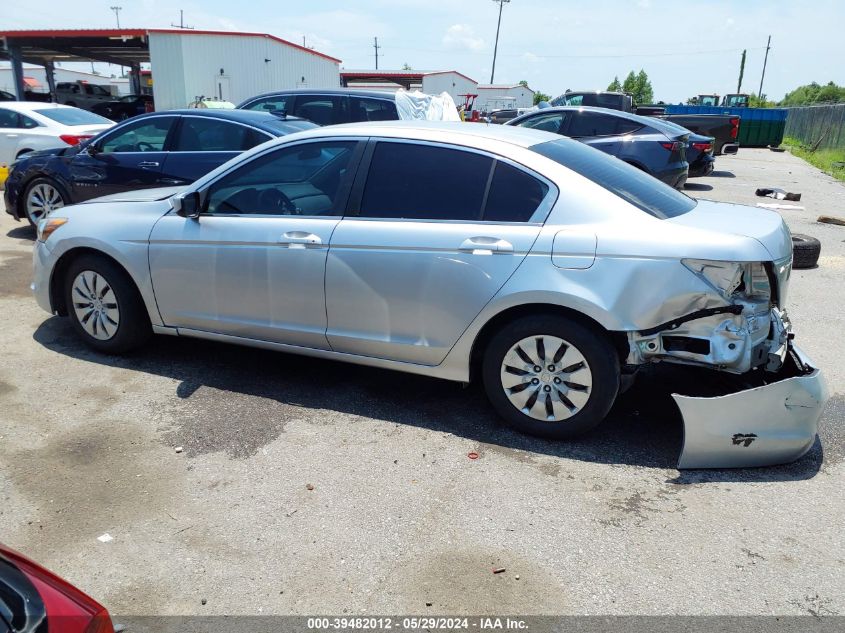 2010 Honda Accord 2.4 Lx VIN: 1HGCP2F35AA070628 Lot: 39482012