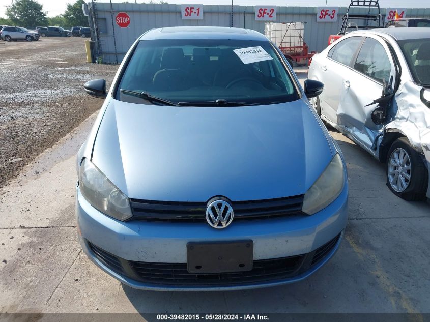 2011 Volkswagen Golf 2.5L 4-Door VIN: WVWDA7AJ8BW268857 Lot: 39482015