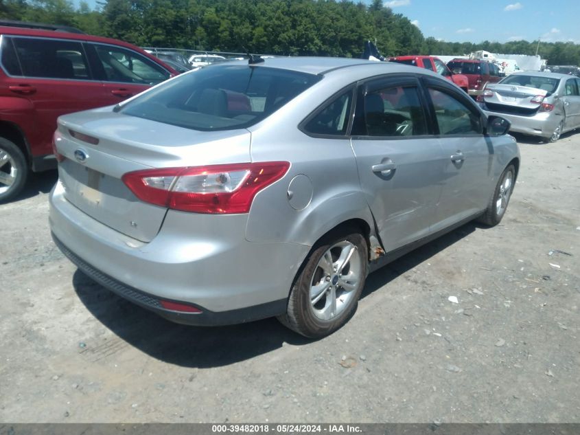 2014 Ford Focus Se VIN: 1FADP3F26EL188302 Lot: 39482018