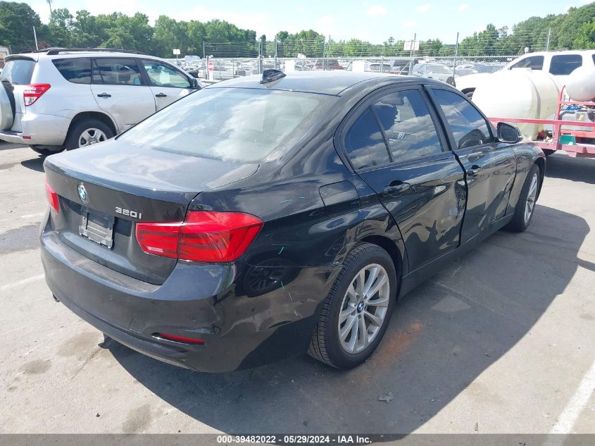 2016 BMW 320I VIN: WBA8E1G56GNU11800 Lot: 39482022