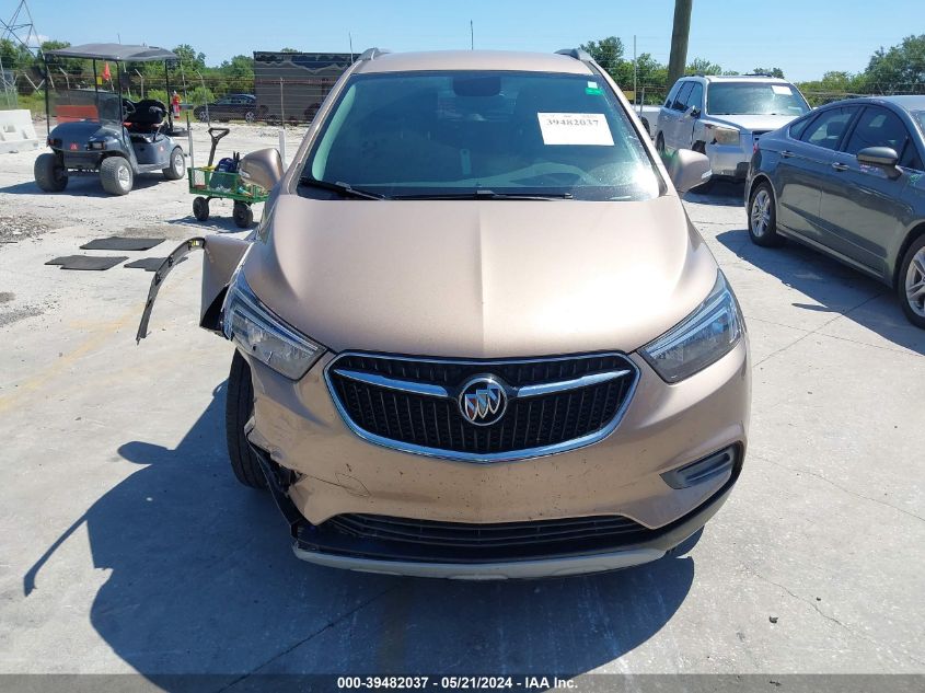 2019 Buick Encore Fwd Preferred VIN: KL4CJASB9KB713818 Lot: 39482037