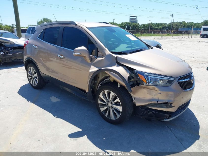 2019 Buick Encore Fwd Preferred VIN: KL4CJASB9KB713818 Lot: 39482037