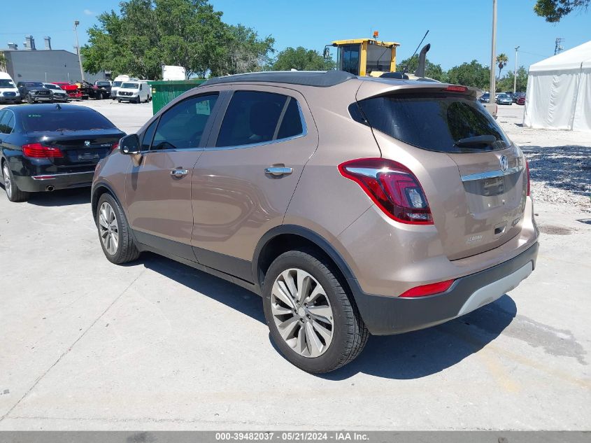 2019 Buick Encore Fwd Preferred VIN: KL4CJASB9KB713818 Lot: 39482037