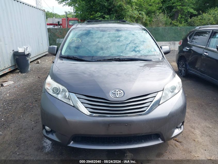 2011 Toyota Sienna Xle V6 VIN: 5TDYK3DCXBS159613 Lot: 39482040