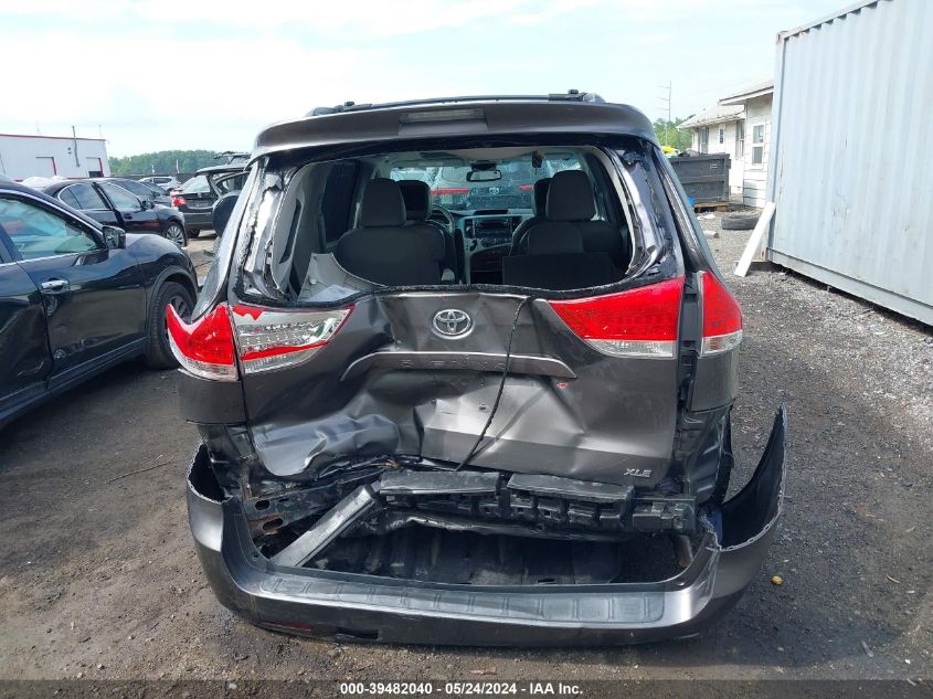 2011 Toyota Sienna Xle V6 VIN: 5TDYK3DCXBS159613 Lot: 39482040