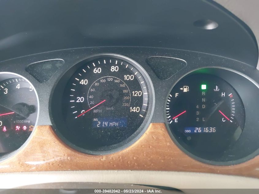 2005 Lexus Es 330 VIN: JTHBA30G055124931 Lot: 39482042