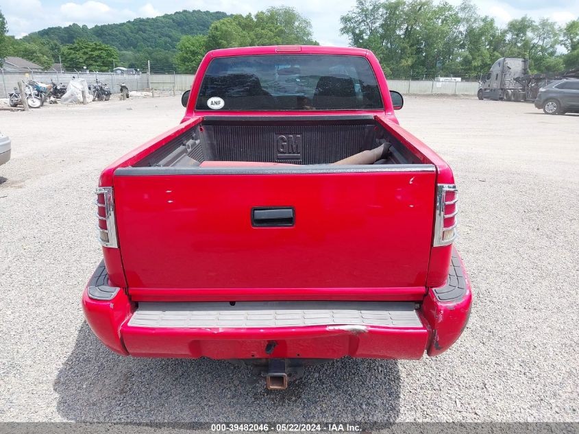 2003 GMC Sonoma Sls VIN: 1GTCS14X838242013 Lot: 39482046