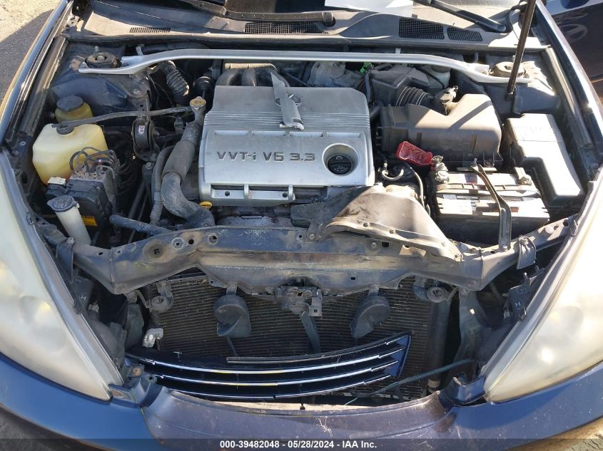 2004 Lexus Es 330 VIN: JTHBA30G345000456 Lot: 39482048