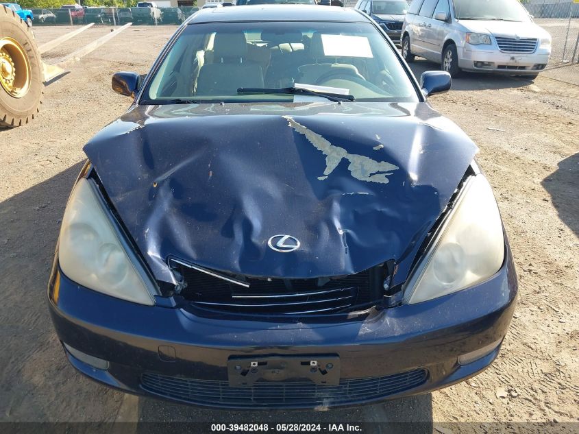 2004 Lexus Es 330 VIN: JTHBA30G345000456 Lot: 39482048