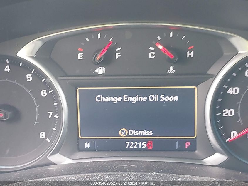 2019 Chevrolet Equinox Lt VIN: 2GNAXLEX0K6168620 Lot: 39482052