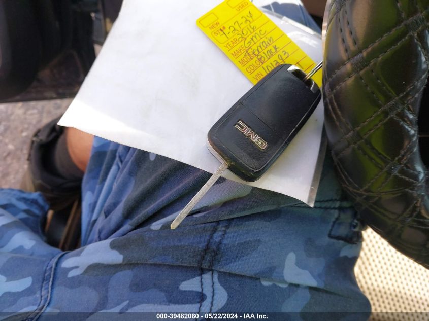 2016 GMC Terrain Sle-2 VIN: 2GKFLNE31G6101393 Lot: 39482060