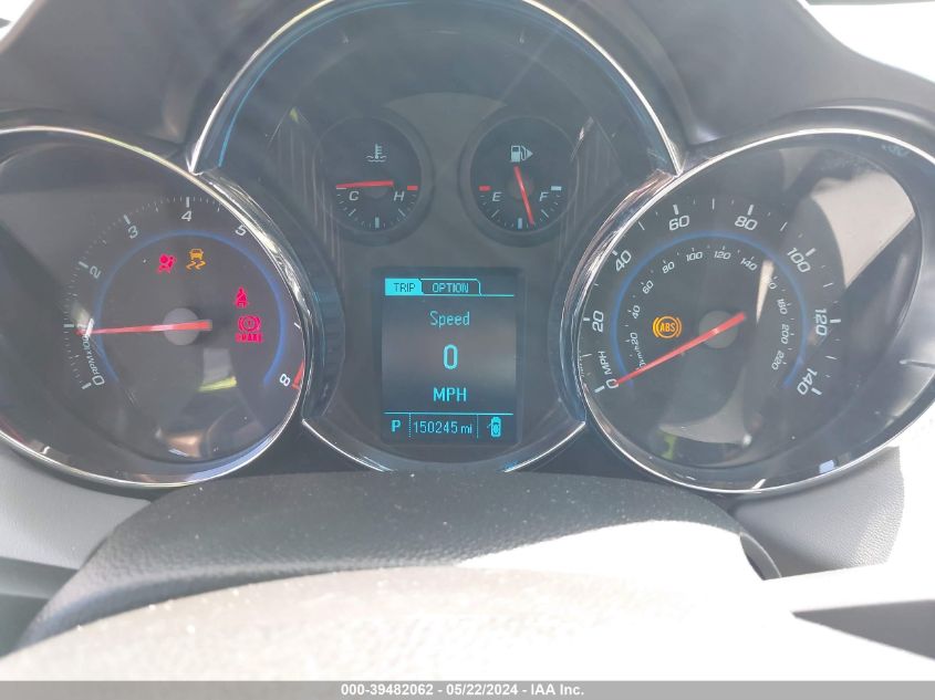 2013 Chevrolet Cruze 1Lt Auto VIN: 1G1PC5SB9D7111167 Lot: 39482062