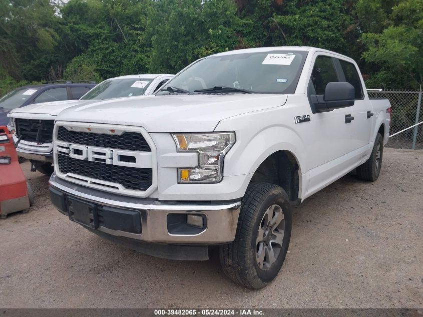 2016 Ford F-150 Xl VIN: 1FTEW1C88GKF02877 Lot: 39482065