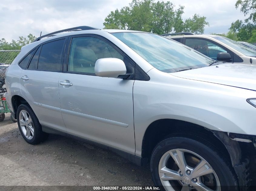 2008 Lexus Rx 400H VIN: JTJHW31U782067468 Lot: 39482067