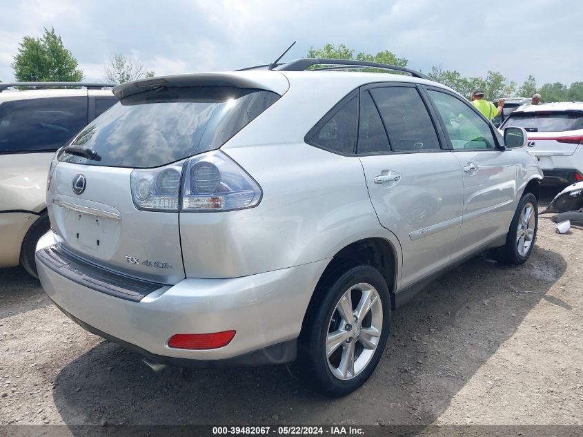 2008 Lexus Rx 400H VIN: JTJHW31U782067468 Lot: 39482067