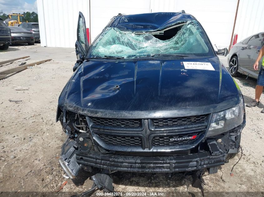 2018 Dodge Journey Crossroad Awd VIN: 3C4PDDGG3JT257655 Lot: 39482075