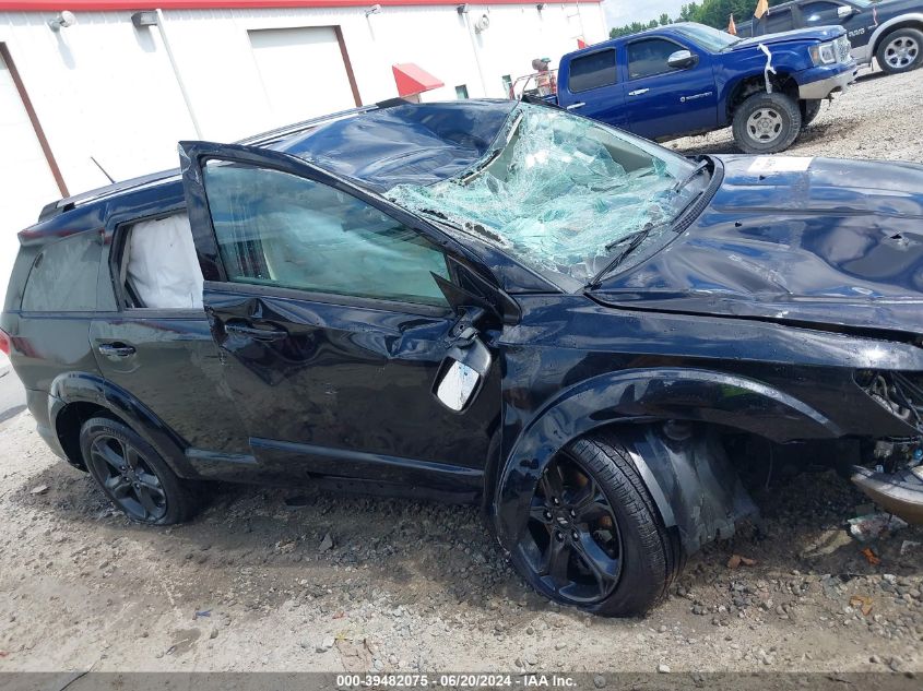 2018 Dodge Journey Crossroad Awd VIN: 3C4PDDGG3JT257655 Lot: 39482075