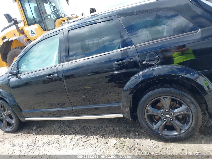 2018 Dodge Journey Crossroad Awd VIN: 3C4PDDGG3JT257655 Lot: 39482075