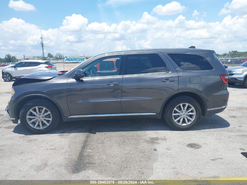 2019 Dodge Durango Sxt Rwd VIN: 1C4RDHAG4KC604450 Lot: 39482078