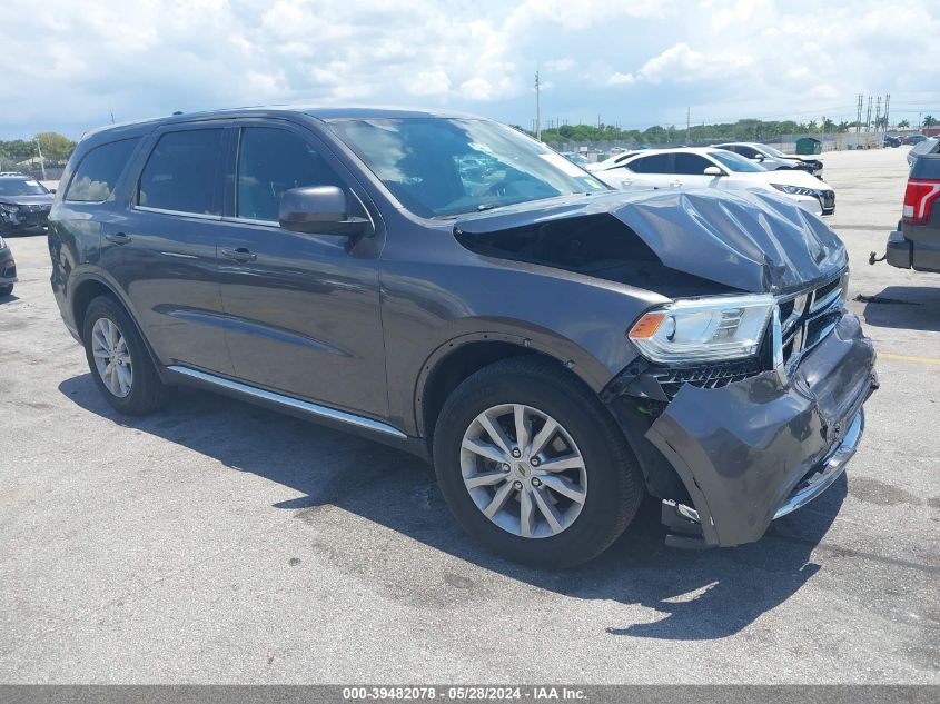 2019 Dodge Durango Sxt Rwd VIN: 1C4RDHAG4KC604450 Lot: 39482078