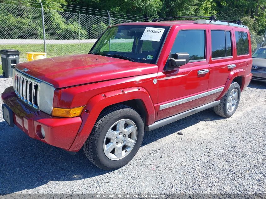 2006 Jeep Commander Limited VIN: 1J8HG58N26C319072 Lot: 39482082