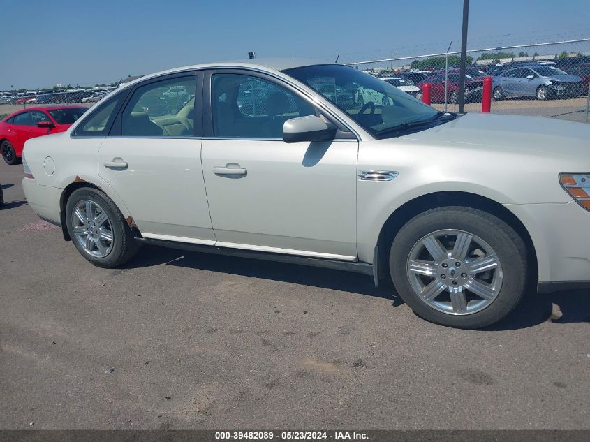 2008 Ford Taurus Sel VIN: 1FAHP24W68G11752 Lot: 39482089