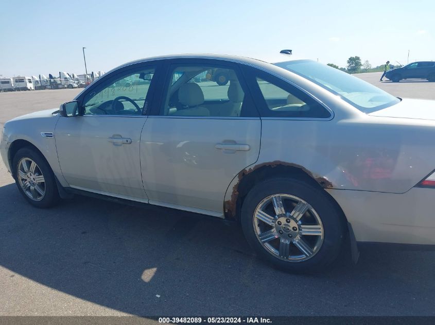 2008 Ford Taurus Sel VIN: 1FAHP24W68G11752 Lot: 39482089