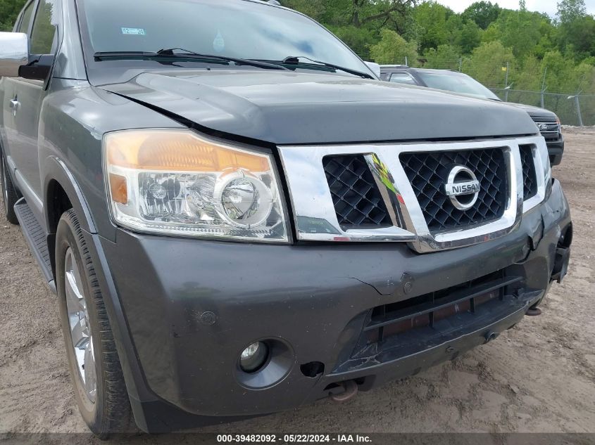 2012 Nissan Armada Sv/Sl/Platinum VIN: 5N1BA0NE8CN603100 Lot: 39482092