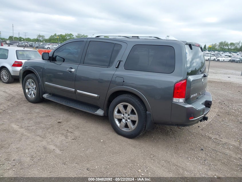 2012 Nissan Armada Sv/Sl/Platinum VIN: 5N1BA0NE8CN603100 Lot: 39482092