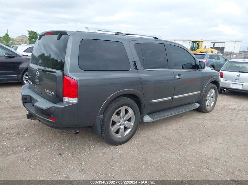 2012 Nissan Armada Sv/Sl/Platinum VIN: 5N1BA0NE8CN603100 Lot: 39482092