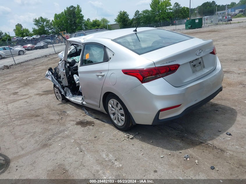 VIN 3KPC24A61LE113081 2020 HYUNDAI ACCENT SE