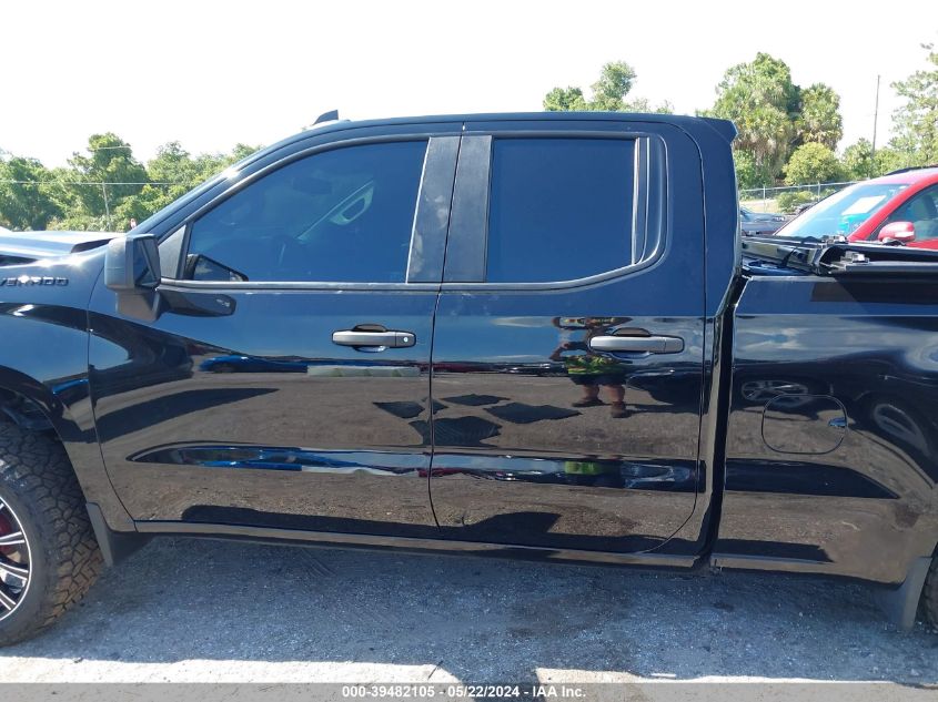 2021 Chevrolet Silverado 1500 2Wd Double Cab Standard Bed Custom VIN: 1GCRWBEK1MZ318089 Lot: 39482105