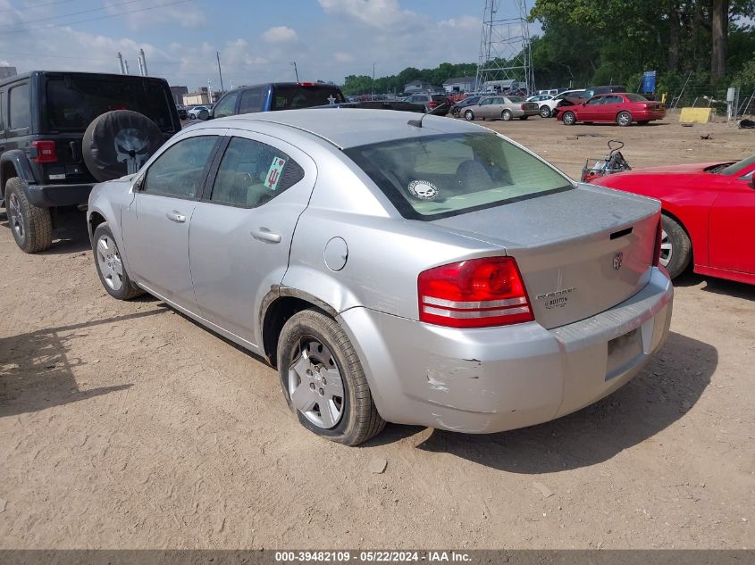 2008 Dodge Avenger Se VIN: 1B3LC46K28N106079 Lot: 39482109