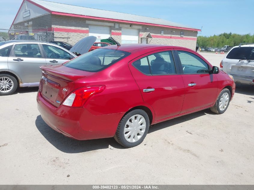 2013 Nissan Versa 1.6 Sv VIN: 3N1CN7AP7DL881908 Lot: 39482123