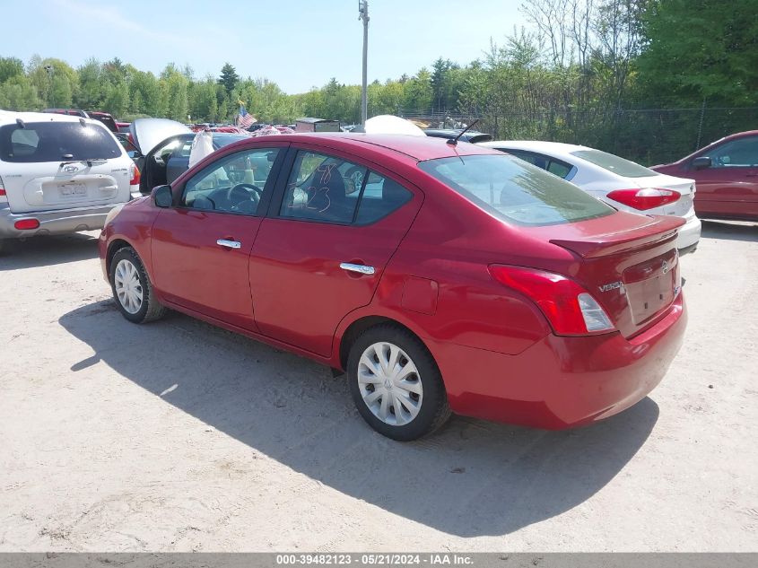 2013 Nissan Versa 1.6 Sv VIN: 3N1CN7AP7DL881908 Lot: 39482123