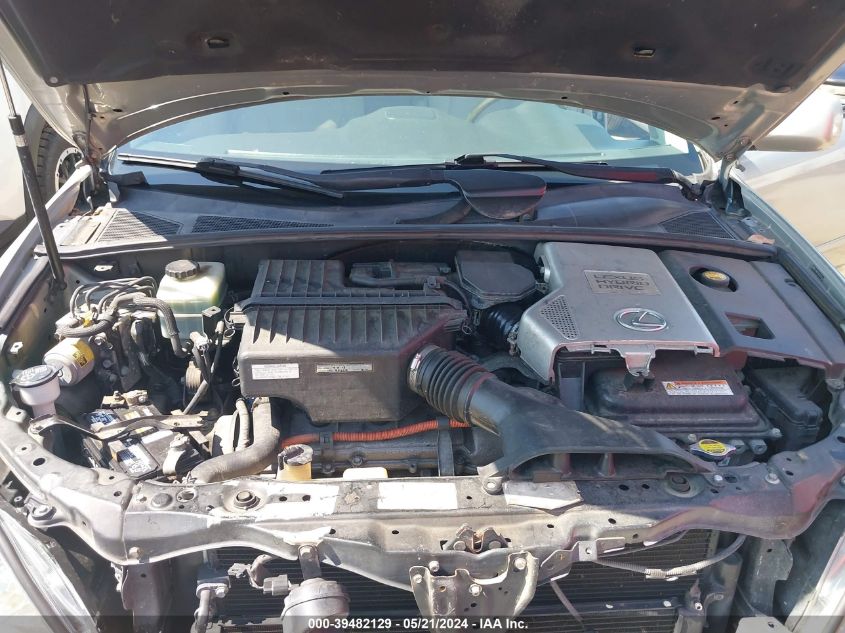 2007 Lexus Rx 400H VIN: JTJHW31U472031266 Lot: 39482129