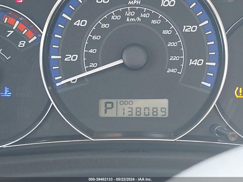 2011 Subaru Forester 2.5X Premium VIN: JF2SHADC1BH772430 Lot: 39482133