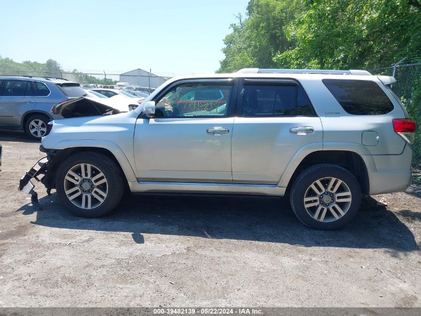 2012 Toyota 4Runner Limited VIN: JTEBU5JR9C5082918 Lot: 39482139