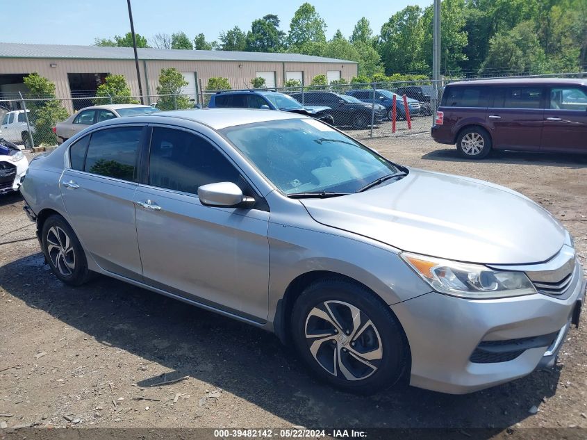 2016 Honda Accord Lx VIN: 1HGCR2F37GA010952 Lot: 39482142