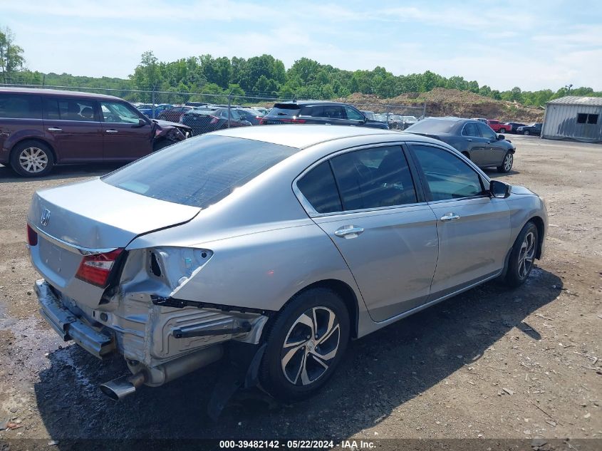 2016 Honda Accord Lx VIN: 1HGCR2F37GA010952 Lot: 39482142