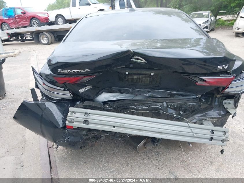 2020 Nissan Sentra Sv Xtronic Cvt VIN: 3N1AB8CV7LY263555 Lot: 39482146