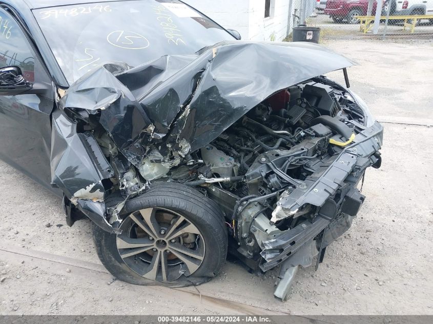 2020 Nissan Sentra Sv Xtronic Cvt VIN: 3N1AB8CV7LY263555 Lot: 39482146