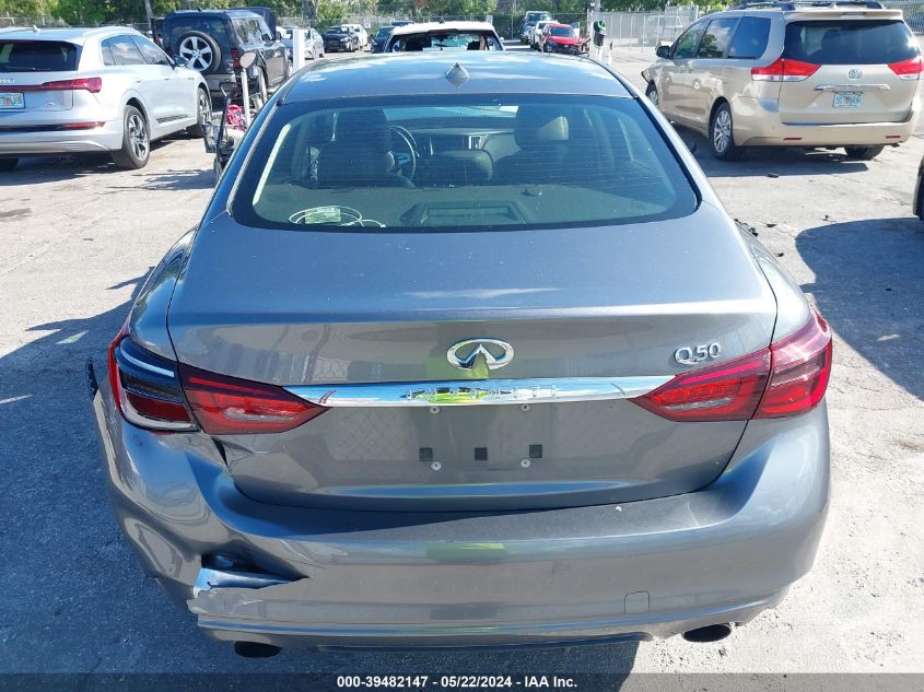 2019 Infiniti Q50 3.0T Luxe VIN: JN1EV7AP5KM511018 Lot: 39482147